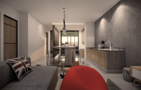 Apartemen 2 Kamar Modern